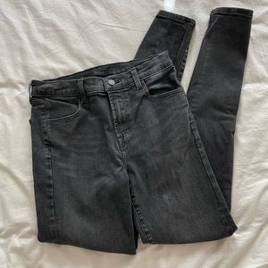 J Brand Maria High-Rise Skinny Jeans In Vane